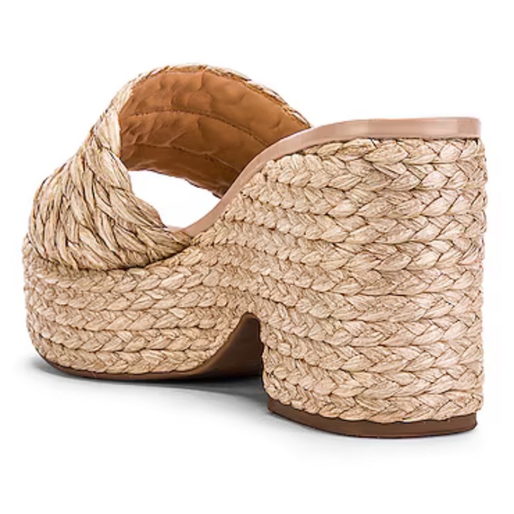 RAYE / REVOLVE - Gable Wedge in Natural - Picture 4 of 5
